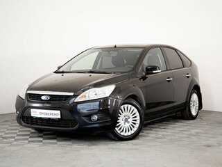 2010 Ford Focus II Рестайлинг, чёрный, 599000 рублей, вид 1