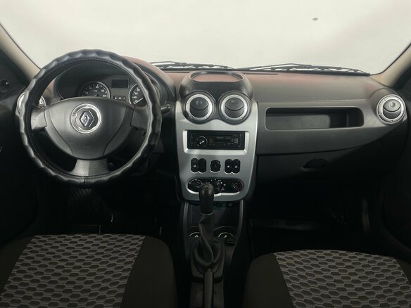 2013 Renault Logan I Рестайлинг, серый, 455000 рублей - вид 8