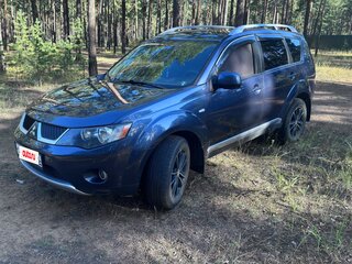 2007 Mitsubishi Outlander II, синий, 1000000 рублей, вид 1