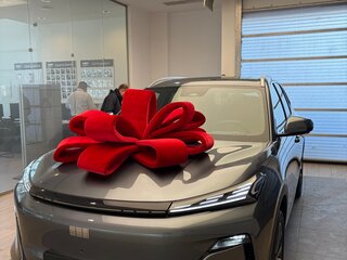 2025 Geely EX5 Гибрид EM-i, серый, 3550000 рублей, вид 1