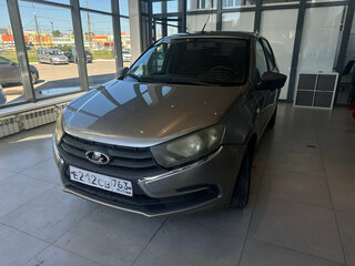 2021 Lada (ВАЗ) Granta I Рестайлинг, серый, 410000 рублей, вид 1