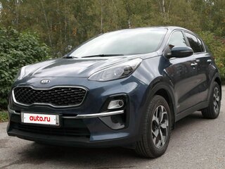 2020 Kia Sportage IV Рестайлинг, синий, 2400000 рублей, вид 4