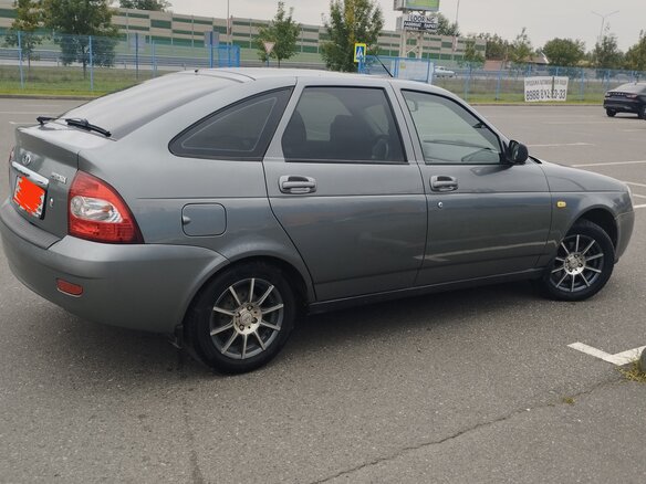2013 Lada (ВАЗ) Priora I, серый, 485000 рублей - вид 6