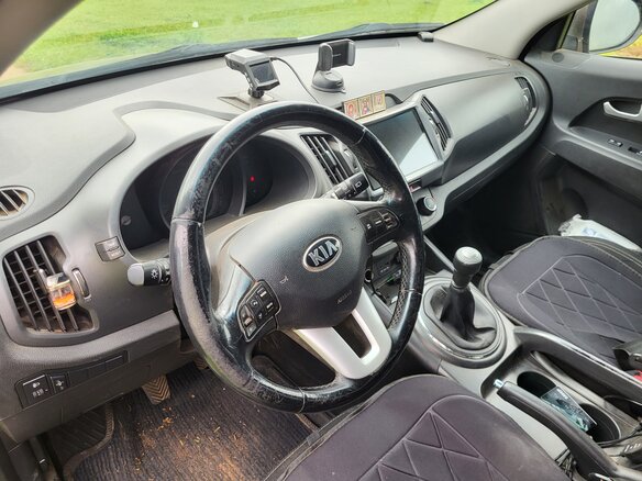 2013 Kia Sportage III, коричневый, 1200000 рублей - вид 8