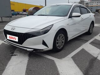 2021 Hyundai Elantra VII (CN7), белый, 1230000 рублей, вид 1