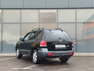 2005 Hyundai Santa Fe I, чёрный, 462000 рублей, вид 5