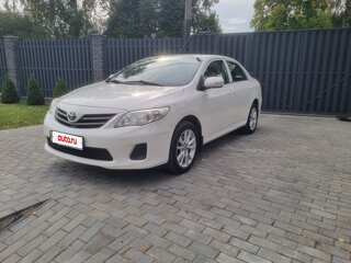 2012 Toyota Corolla X (E140, E150) Рестайлинг, белый, 1200000 рублей, вид 1