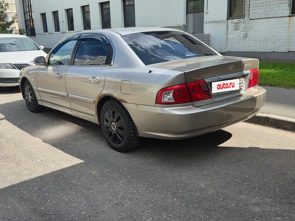 2006 Kia Magentis I Рестайлинг, бежевый, 150000 рублей - вид 5