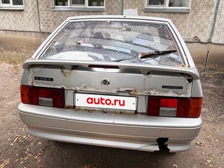 2009 Lada (ВАЗ) 2114, серебристый, 110000 рублей, вид 2