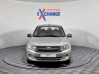 2013 Lada (ВАЗ) Granta I, серебристый, 204000 рублей, вид 2