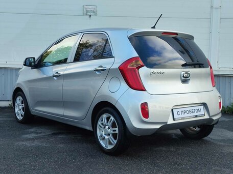 2012 Kia Picanto II, серебристый, 845000 рублей, вид 4