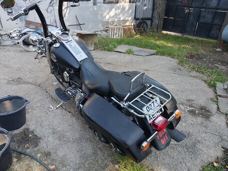 2002 Harley-Davidson Road King, чёрный, 600000 рублей, вид 4