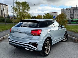 2023 Audi Q2 L 35 TFSI I Рестайлинг, голубой, 2170000 рублей, вид 3