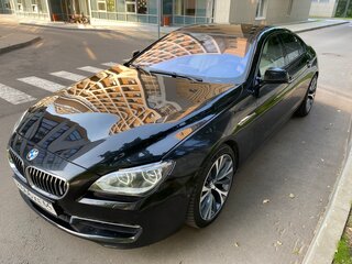 2012 BMW 6 серии Gran Coupe 640i III (F06/F13/F12), чёрный, 3050000 рублей, вид 1