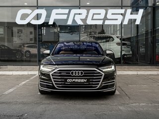 2019 Audi A8 Long 45 TDI IV (D5), чёрный, 6629000 рублей, вид 3