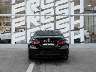 2021 Toyota Camry VIII (XV70) Рестайлинг, чёрный, 2580000 рублей, вид 4