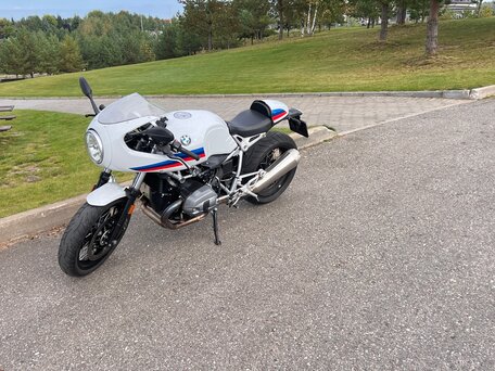 2017 BMW R Nine T Racer, белый, 1190000 рублей, вид 5