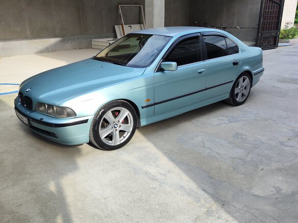 1996 BMW 5 серии 523i IV (E39), голубой, 420000 рублей - вид 14