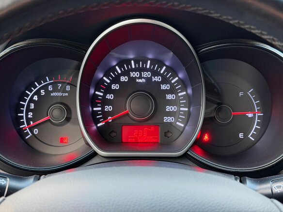 2014 Kia Rio 5-speed III, голубой - вид 25