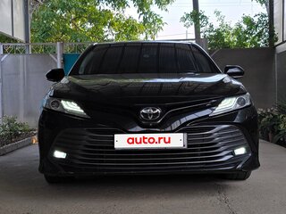 2019 Toyota Camry VIII (XV70), чёрный, 3200000 рублей, вид 3