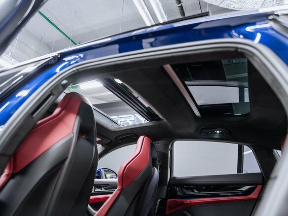 2025 Porsche Panamera GTS III, синий - вид 19