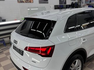 2021 Audi Q5 45 TFSI II (FY) Рестайлинг, белый, 5100000 рублей, вид 5