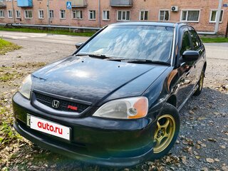 2002 Honda Civic Ferio III, чёрный, 325000 рублей, вид 1