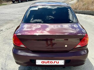 2008 Kia Spectra I Рестайлинг 2, красный, 280000 рублей, вид 4