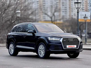 2015 Audi Q7 II (4M), чёрный, 3250000 рублей, вид 2