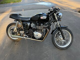 2009 Triumph Thruxton, чёрный, 540000 рублей, вид 3