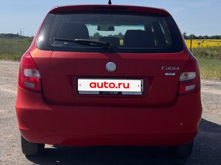 2009 Skoda Fabia II, красный, 490000 рублей, вид 3