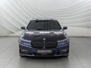 2016 BMW 7 серии 740d xDrive VI (G11/G12), синий, 2978000 рублей, вид 2