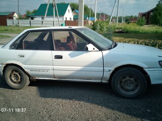 1991 Toyota Sprinter VI (E90), белый, 180000 рублей, вид 3