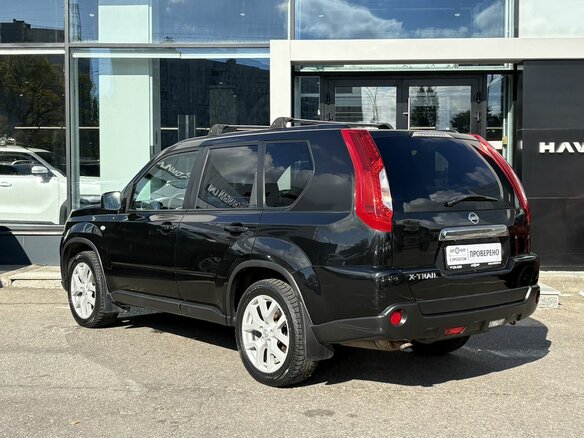2011 Nissan X-Trail II Рестайлинг, чёрный - вид 5