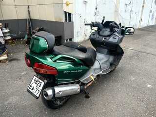 2004 Suzuki Burgman (SkyWave) 650, зелёный, 280000 рублей, вид 5