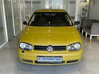 1999 Volkswagen Golf IV, жёлтый, 264000 рублей, вид 2
