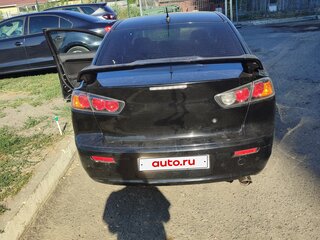 2007 Mitsubishi Lancer X, чёрный, 550000 рублей, вид 3
