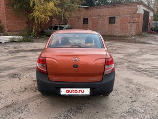 2014 Lada (ВАЗ) Granta I, оранжевый, 255000 рублей, вид 4
