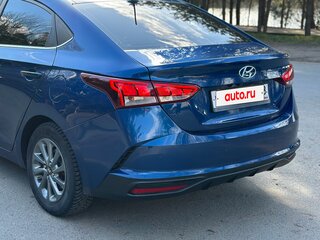 2021 Hyundai Solaris II Рестайлинг, синий, 1600000 рублей, вид 5