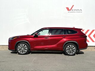 2021 Toyota Highlander IV (XU70), красный, 4900000 рублей, вид 2