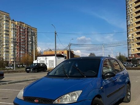 2003 Ford Focus I Рестайлинг, голубой, 85000 рублей, вид 2