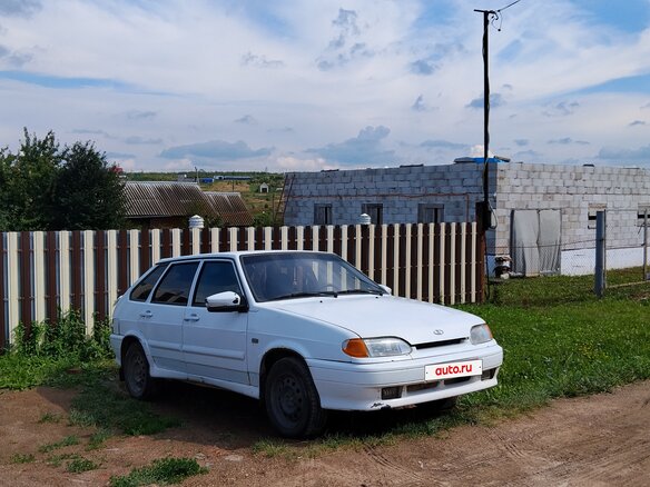 2012 Lada (ВАЗ) 2114, белый, 220000 рублей - вид 3