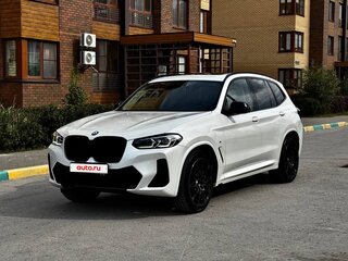 2021 BMW X3 30i xDrive III (G01) Рестайлинг, белый, 4950000 рублей, вид 2