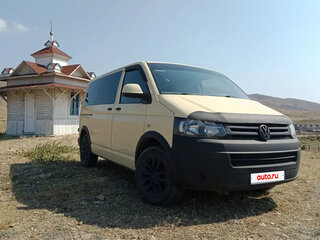 2013 Volkswagen Transporter 4MOTION T5 Рестайлинг, бежевый, 1930000 рублей, вид 2