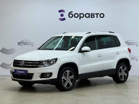 2012 Volkswagen Tiguan I Рестайлинг, белый, 1440000 рублей, вид 1