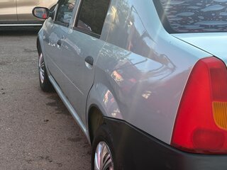 2009 Renault Logan I, зелёный, 390000 рублей, вид 4