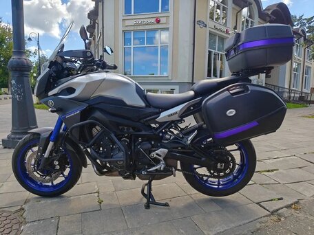 2016 Yamaha MT-09 Tracer (FJ-09), синий, 630000 рублей, вид 2