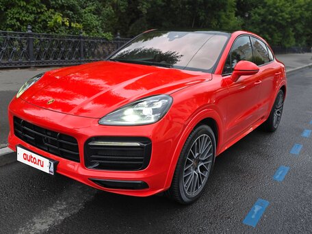 2020 Porsche Cayenne Coupé III, оранжевый, 8490000 рублей, вид 2
