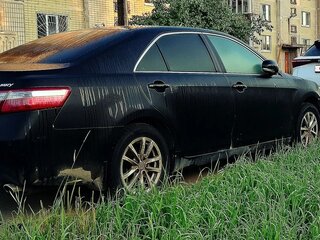 2010 Toyota Camry VI (XV40) Рестайлинг, чёрный, 1100000 рублей, вид 3