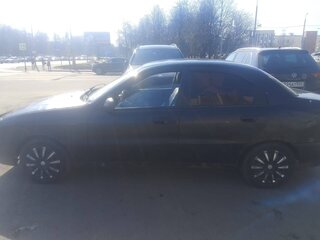 2008 Chevrolet Lanos I, чёрный, 125000 рублей, вид 3